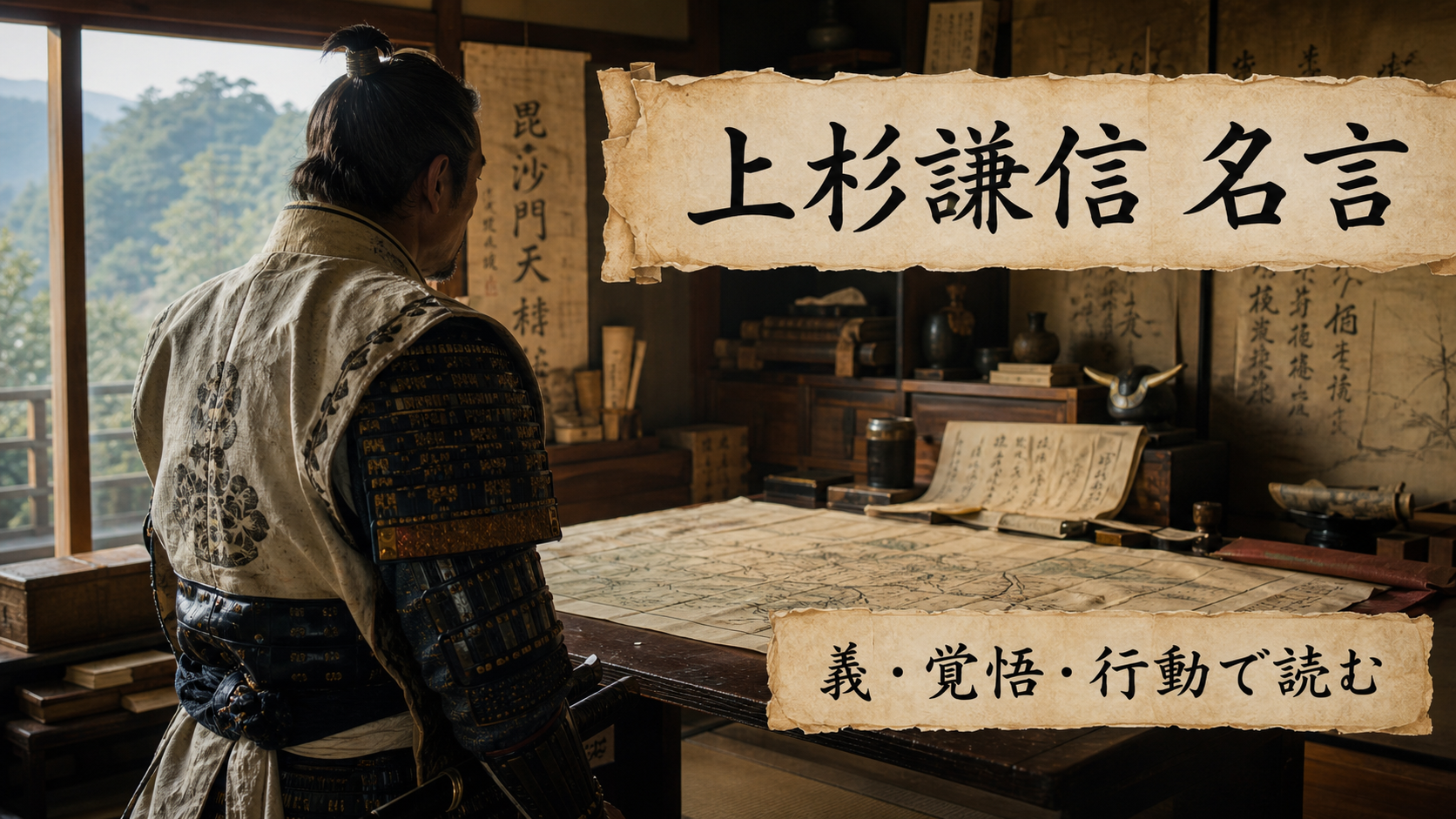 上杉謙信の名言を義と覚悟と行動で読むイメージ画像