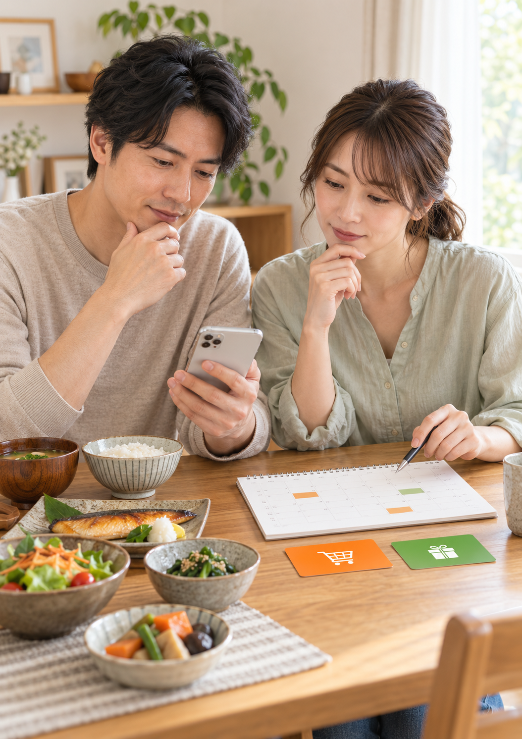 クーポンと友人紹介の特典タイミングを比較するイメージ画像